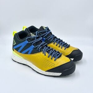 Nike ACG Okwahn II Dark Citron Volt Hiking Trail Sneaker 525367-301 Men’s 10.5